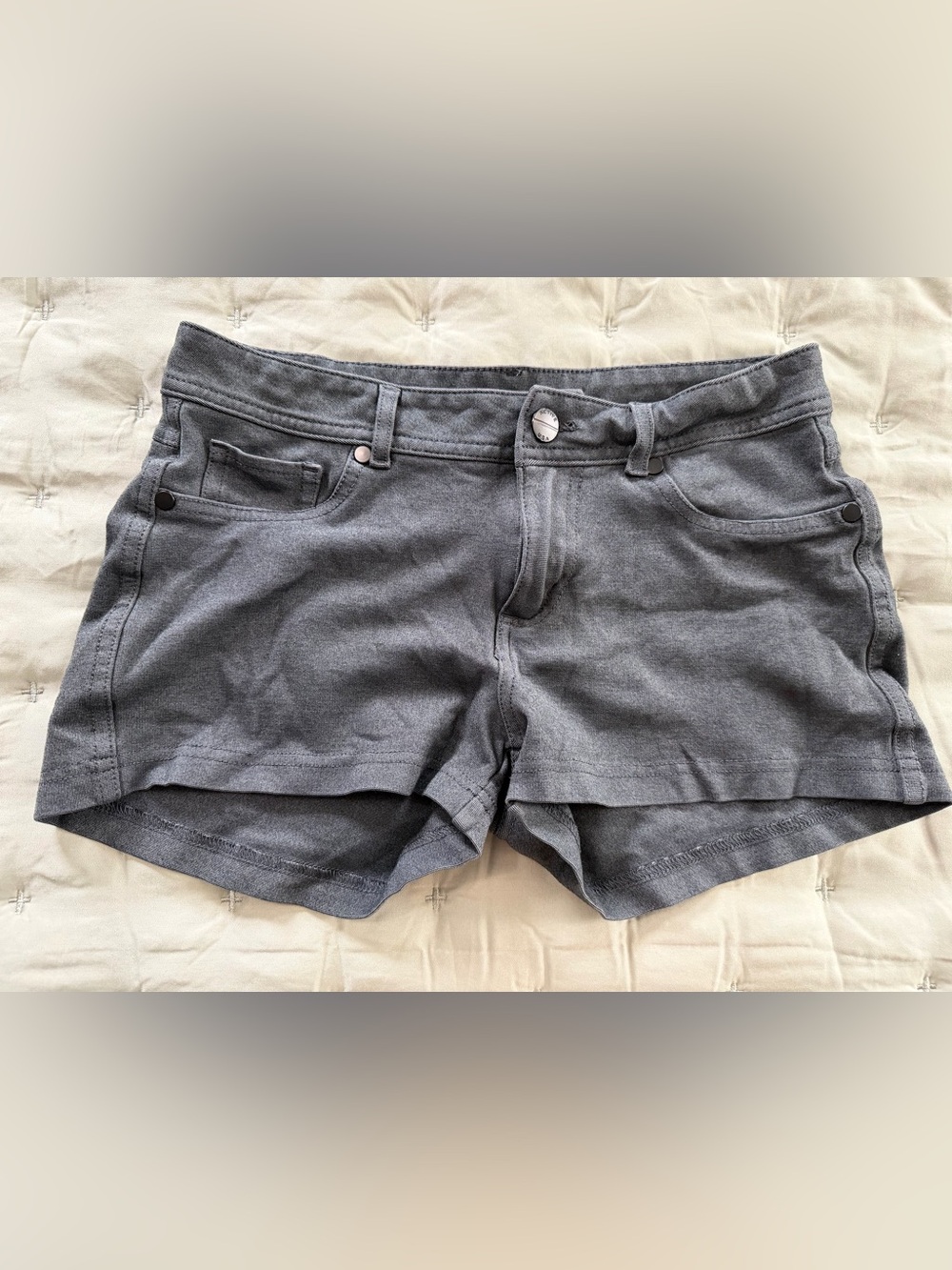 Active USA Women's Charcoal Gray Shorts